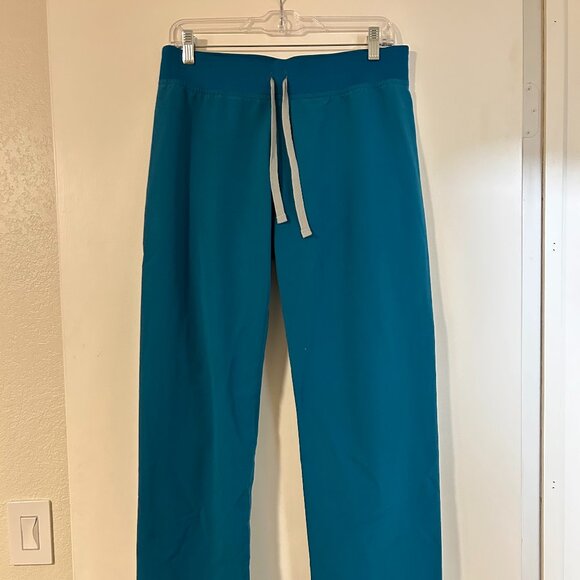 FIGS Pacific Blue Livingston Basic Scrub Pants Size S - Picture 1 of 4